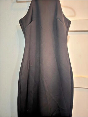 Belle Badgley Mischka Black Mini Dress Size 2 Like New